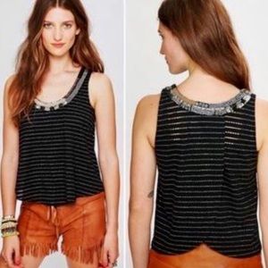 Free People embellished tank